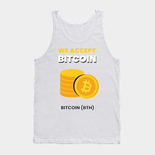 we accept bitcoin Tank Top